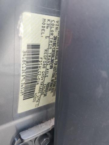 3N1BC13E59L365189 - 2009 NISSAN VERSA S SILVER photo 13