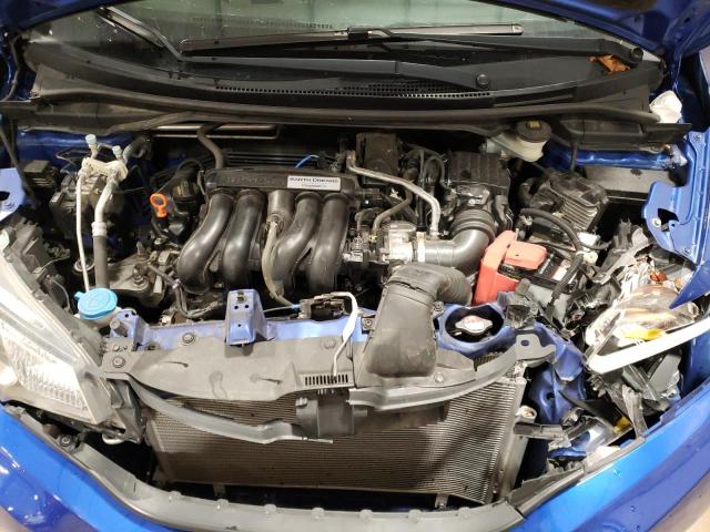 JHMGK5H50GX027933 - 2016 HONDA FIT LX BLUE photo 11