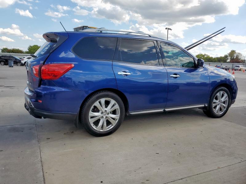5N1DR2MN6JC606231 - 2018 NISSAN PATHFINDER S Синій фото 3