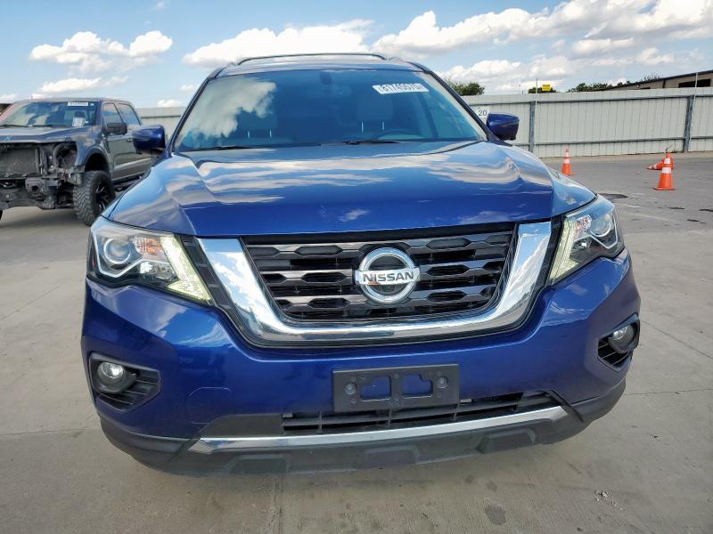5N1DR2MN6JC606231 - 2018 NISSAN PATHFINDER S Синій фото 5