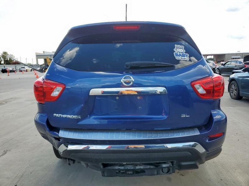5N1DR2MN6JC606231 - 2018 NISSAN PATHFINDER S Синій фото 6