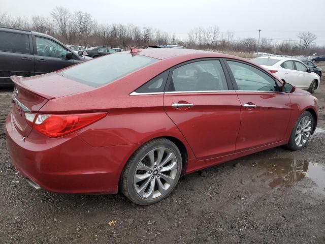 5NPEC4AC2CH429368 - 2012 HYUNDAI SONATA SE RED photo 3