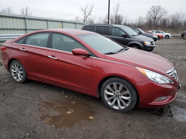 5NPEC4AC2CH429368 - 2012 HYUNDAI SONATA SE RED photo 4