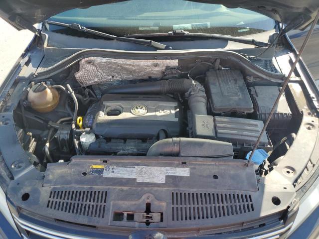 WVGAV7AX4FW612052 - 2015 VOLKSWAGEN TIGUAN S BLUE photo 12