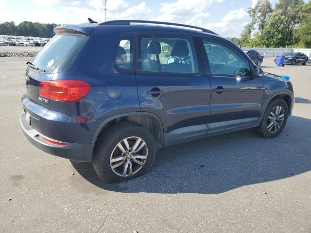 WVGAV7AX4FW612052 - 2015 VOLKSWAGEN TIGUAN S BLUE photo 3