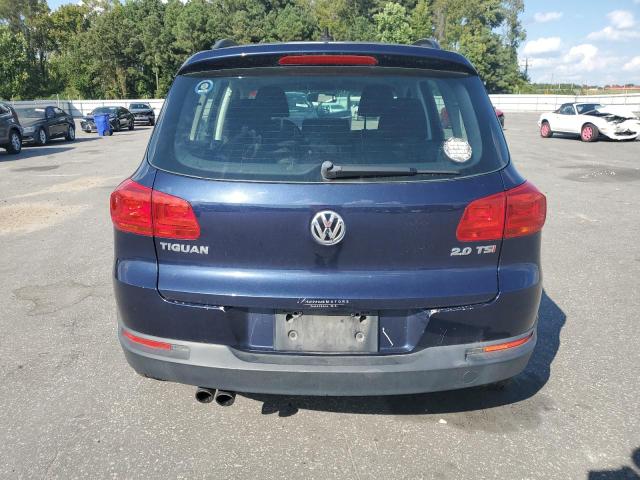 WVGAV7AX4FW612052 - 2015 VOLKSWAGEN TIGUAN S BLUE photo 6
