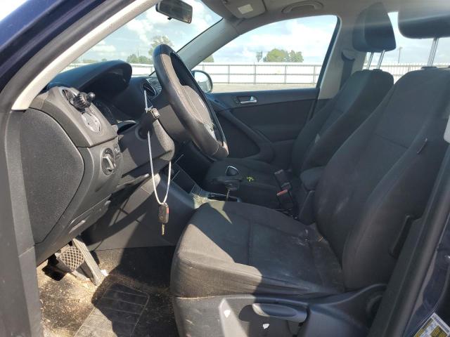 WVGAV7AX4FW612052 - 2015 VOLKSWAGEN TIGUAN S BLUE photo 7