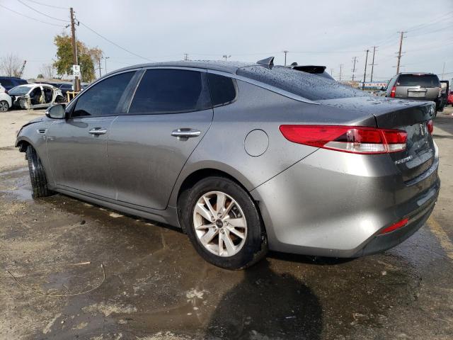 5XXGT4L35HG156385 - 2017 KIA OPTIMA LX GRAY photo 2