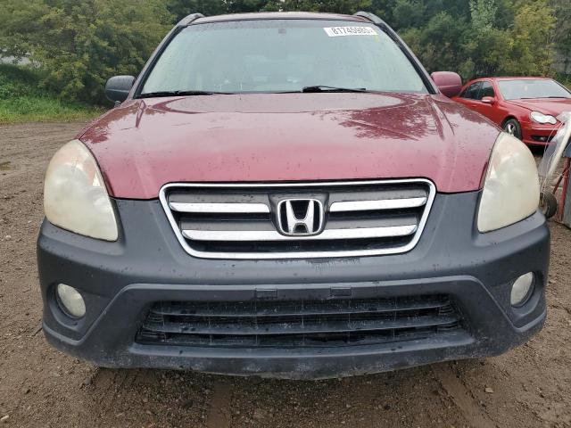 SHSRD78826U417590 - 2006 HONDA CR-V EX მუქწითელი ფოტო 5