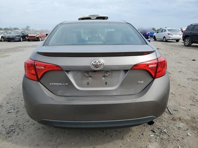 2T1BURHE9HC863267 - 2017 TOYOTA COROLLA L GRAY photo 6
