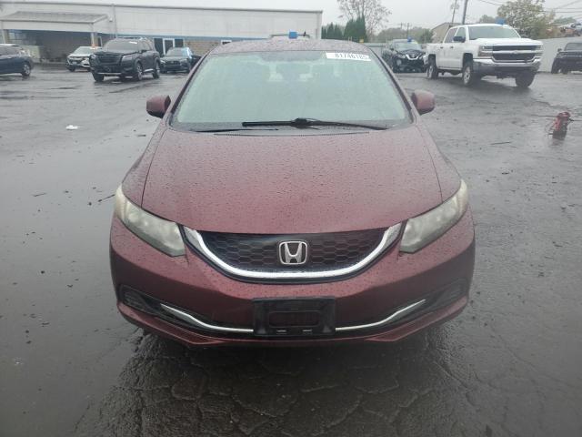 2HGFB2F55DH538277 - 2013 HONDA CIVIC LX BURGUNDY photo 5