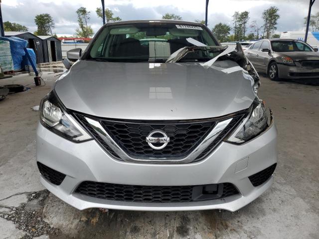 3N1AB7AP7KY278554 - 2019 NISSAN SENTRA S 银色 照片 5