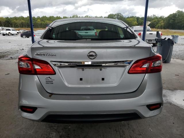 3N1AB7AP7KY278554 - 2019 NISSAN SENTRA S 银色 照片 6