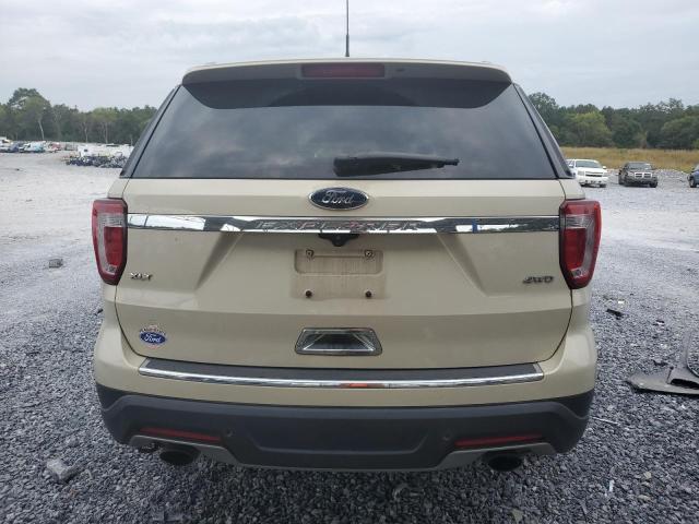 1FM5K8D86JGB81222 - 2018 FORD EXPLORER XLT თეთრი ფოტო 6