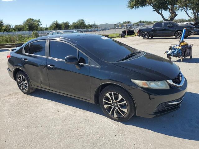19XFB2F84DE022125 - 2013 HONDA CIVIC EX BLACK photo 4