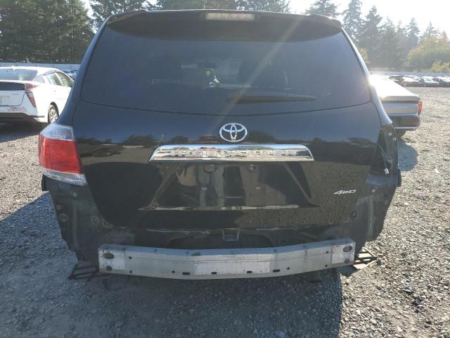 5TDBK3EHXDS206223 - 2013 TOYOTA HIGHLANDER BASE BLACK photo 6