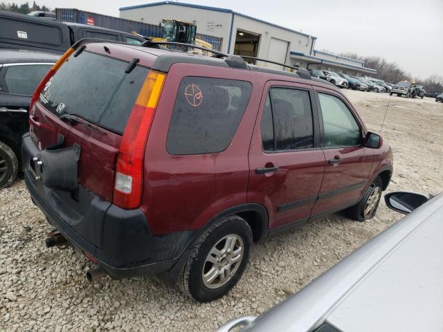 SHSRD78893U160018 - 2003 HONDA CR-V EX BURGUNDY photo 3