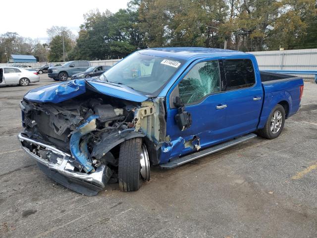1FTEW1C80FKD52777 - 2015 FORD F150 SUPERCREW BLUE photo 1