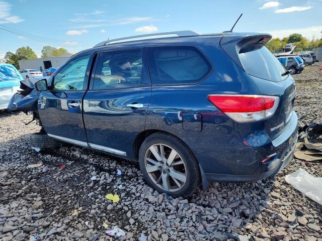 5N1AR2MM5DC640403 - 2013 NISSAN PATHFINDER S BLUE photo 2