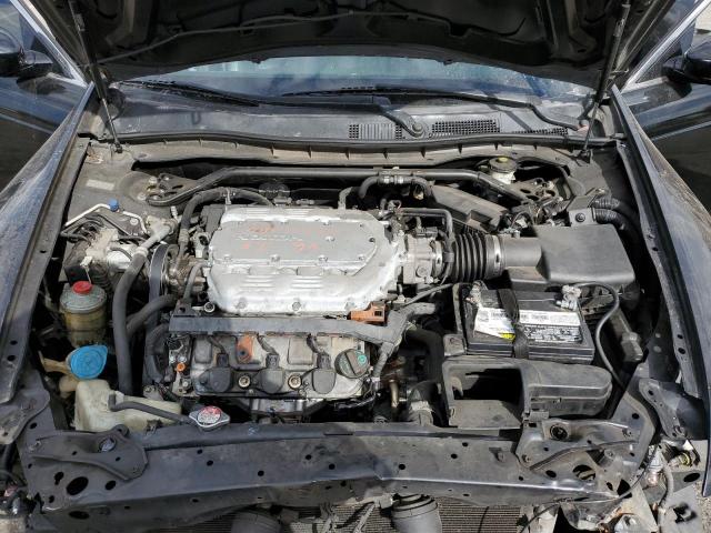 1HGCP3F8XCA017010 - 2012 HONDA ACCORD EXL BLACK photo 11