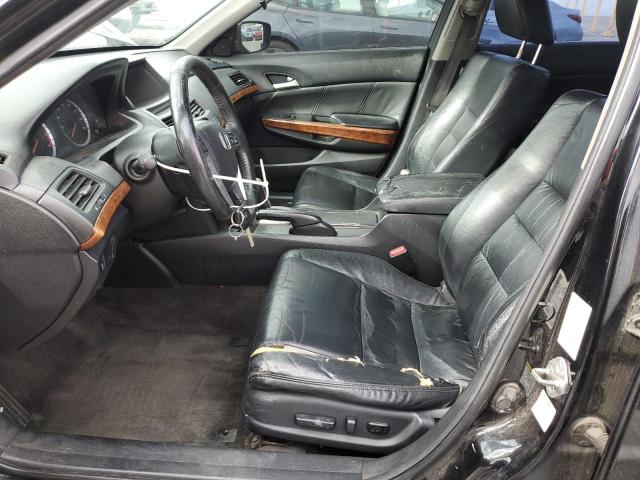 1HGCP3F8XCA017010 - 2012 HONDA ACCORD EXL BLACK photo 7
