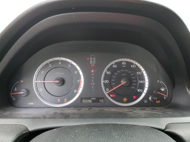 1HGCP3F8XCA017010 - 2012 HONDA ACCORD EXL BLACK photo 9