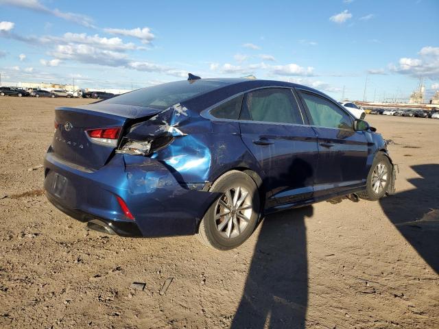 5NPE24AF7JH615739 - 2018 HYUNDAI SONATA SE BLUE photo 3