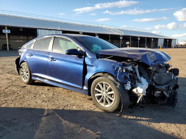 5NPE24AF7JH615739 - 2018 HYUNDAI SONATA SE BLUE photo 4