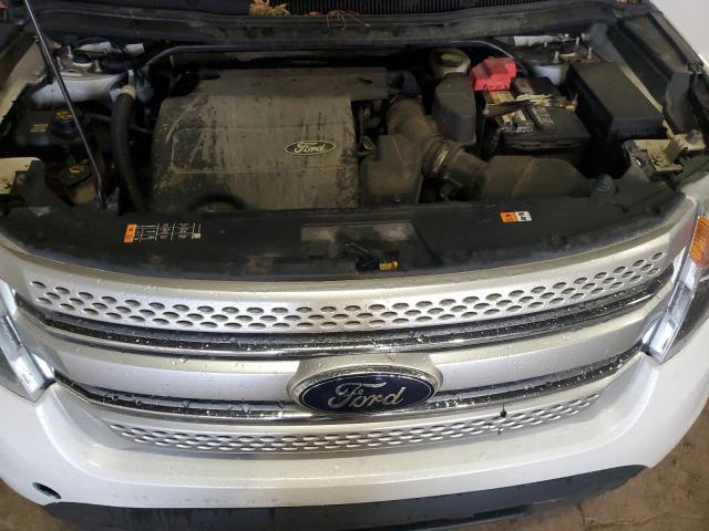 1FM5K8D87FGA92752 - 2015 FORD EXPLORER XLT Blanc photo 12