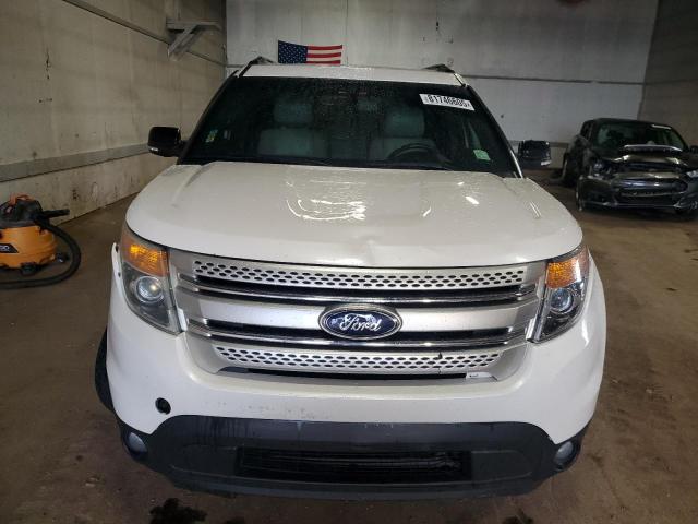 1FM5K8D87FGA92752 - 2015 FORD EXPLORER XLT Blanc photo 5