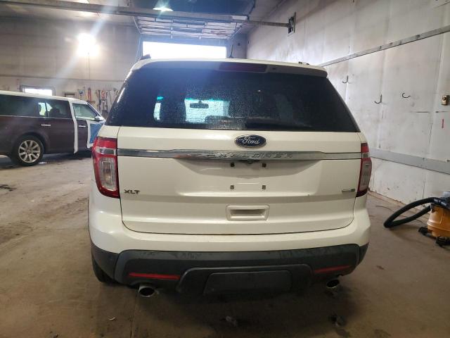 1FM5K8D87FGA92752 - 2015 FORD EXPLORER XLT Blanc photo 6