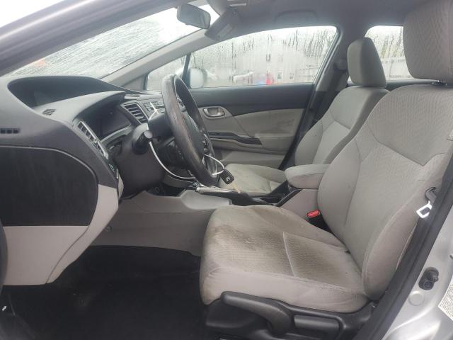2HGFB2F50FH560786 - 2015 HONDA CIVIC LX فضي صورة 7