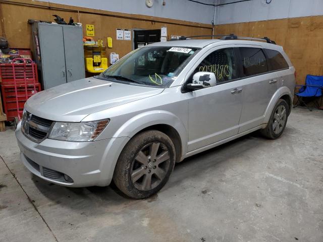 3D4GH67V19T240981 - 2009 DODGE JOURNEY R/T SILVER photo 1