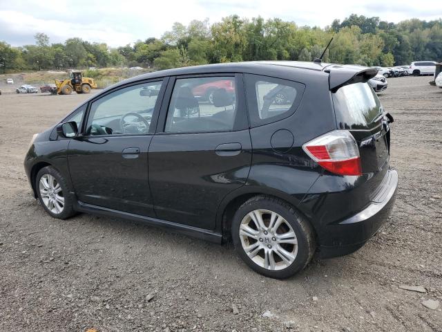 JHMGE8G54BC007825 - 2011 HONDA FIT SPORT BLACK photo 2