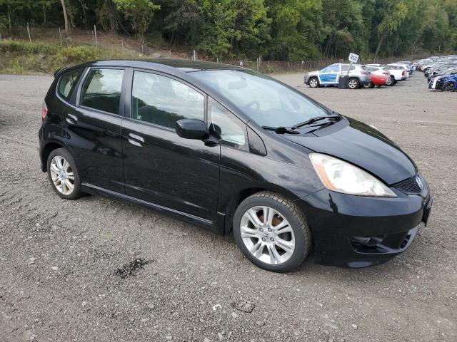 JHMGE8G54BC007825 - 2011 HONDA FIT SPORT BLACK photo 4