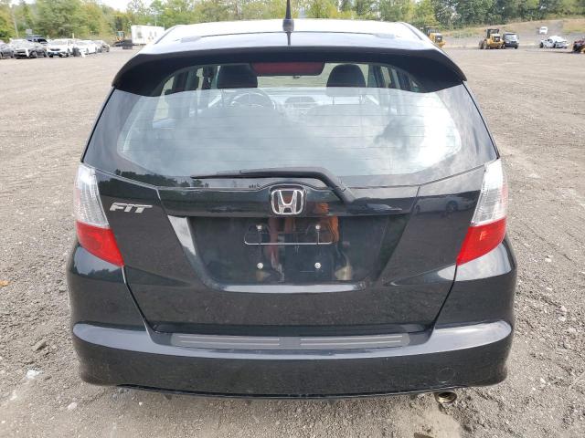 JHMGE8G54BC007825 - 2011 HONDA FIT SPORT BLACK photo 6