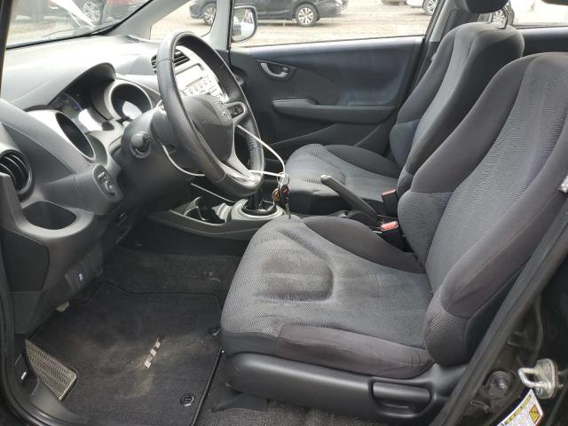 JHMGE8G54BC007825 - 2011 HONDA FIT SPORT BLACK photo 7