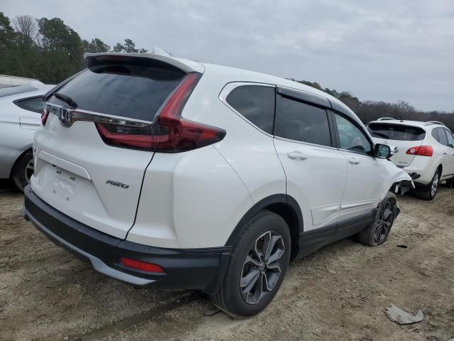 2HKRW2H84MH605613 - 2021 HONDA CR-V EXL WHITE photo 3