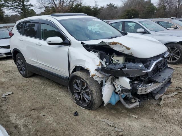 2HKRW2H84MH605613 - 2021 HONDA CR-V EXL WHITE photo 4