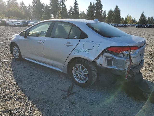 JTDEAMDE0N3009304 - 2022 TOYOTA COROLLA LE ვერცხლისფერი ფოტო 2