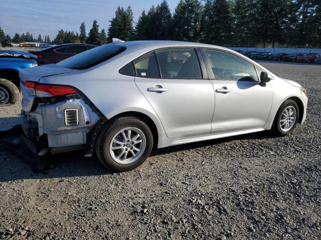 JTDEAMDE0N3009304 - 2022 TOYOTA COROLLA LE ვერცხლისფერი ფოტო 3