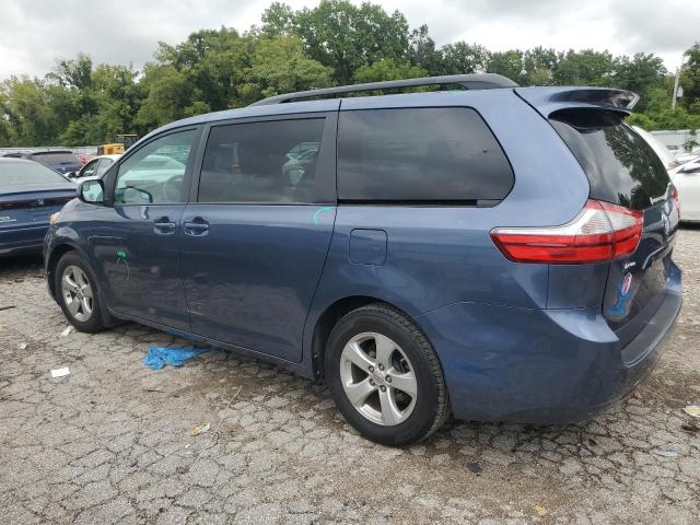 5TDKK3DC2FS654657 - 2015 TOYOTA SIENNA LE BLUE photo 2