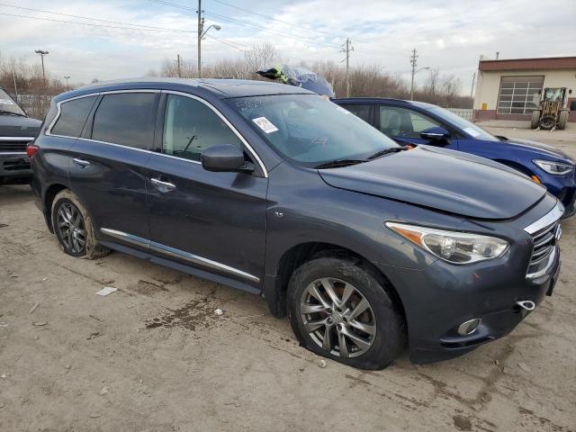 5N1AL0MM6EC502845 - 2014 INFINITI QX60 GRAY photo 4