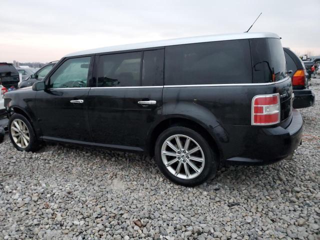 2FMGK5CC2BBD06285 - 2011 FORD FLEX SEL BLACK photo 2