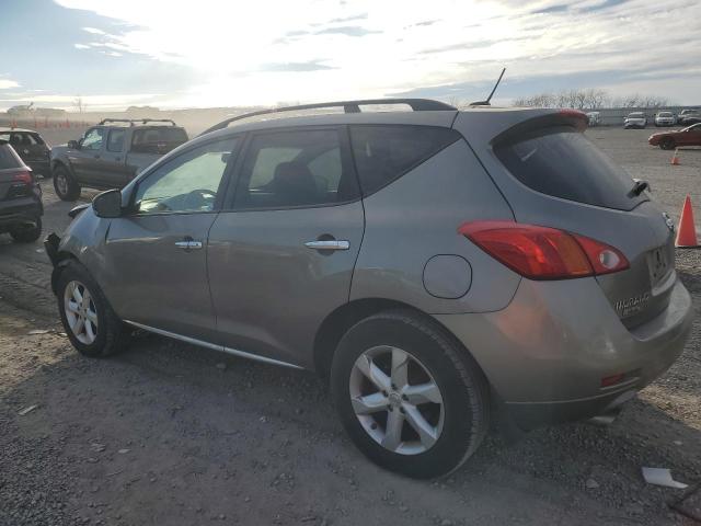 JN8AZ18U29W019185 - 2009 NISSAN MURANO S TAN photo 2