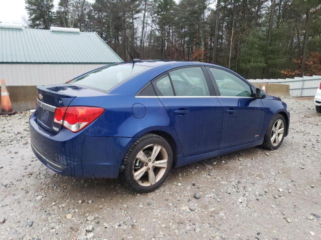 1G1PE5SB6D7229624 - 2013 CHEVROLET CRUZE LT BLUE photo 3