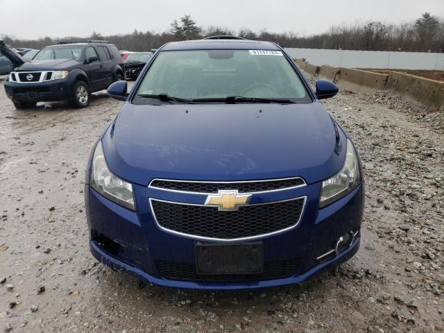 1G1PE5SB6D7229624 - 2013 CHEVROLET CRUZE LT BLUE photo 5