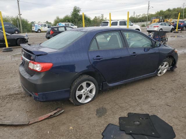 2T1BU4EE8DC025927 - 2013 TOYOTA COROLLA BASE Mavi fotoğraf 3