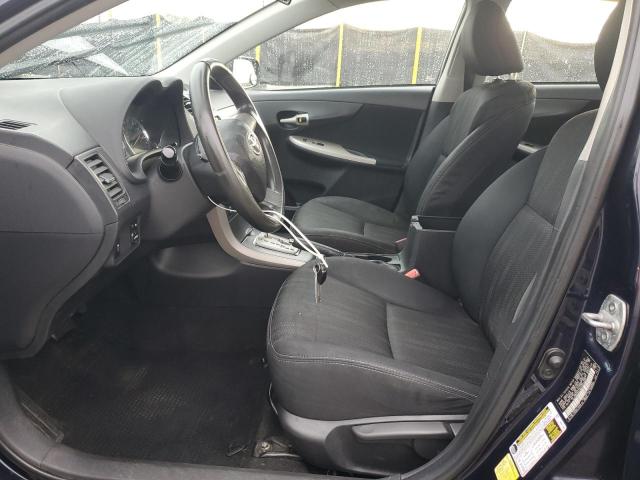 2T1BU4EE8DC025927 - 2013 TOYOTA COROLLA BASE Mavi fotoğraf 7