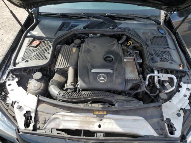 55SWF4KB3FU084953 - 2015 MERCEDES-BENZ C 300 4MATIC BLACK photo 11